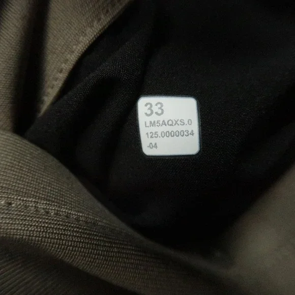 Lululemon Pants Men 33x27 Brown ABC Classic 5 Pocket Trouser Straight Warpstreme